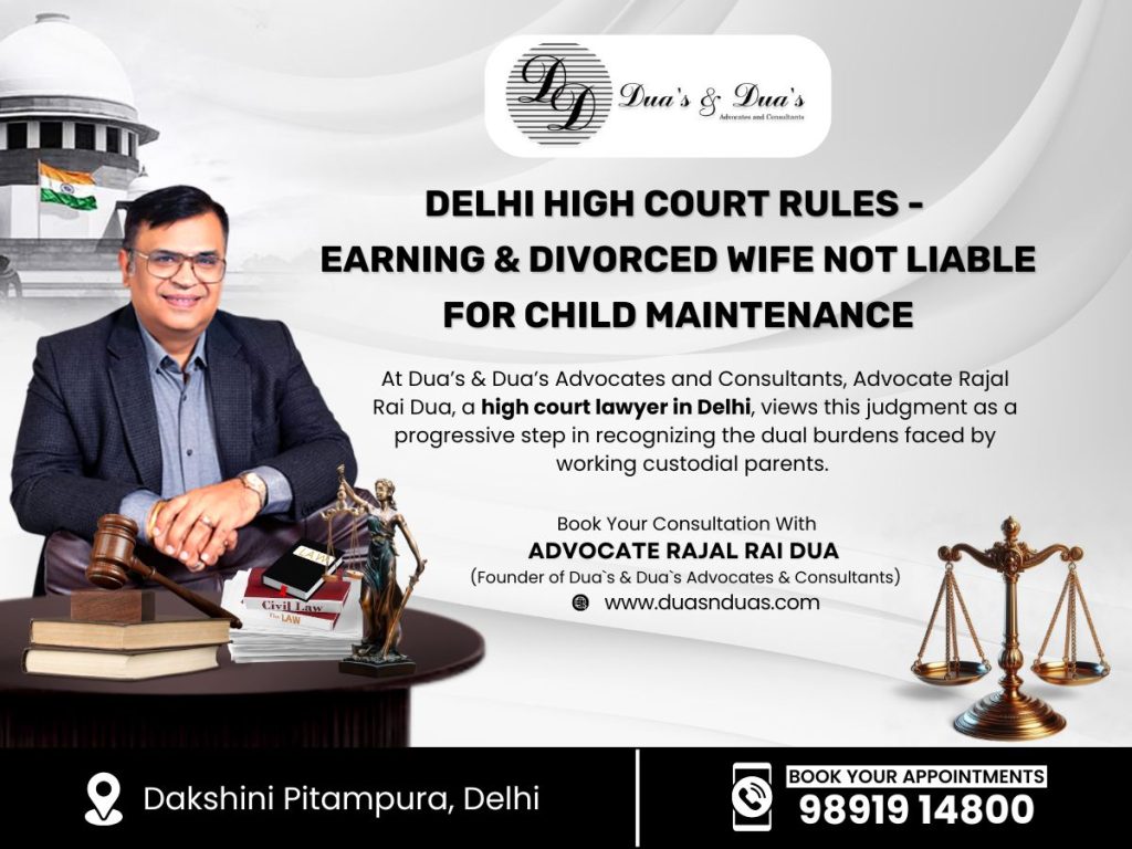 Earning Wife Not Bound to Pay Child Support